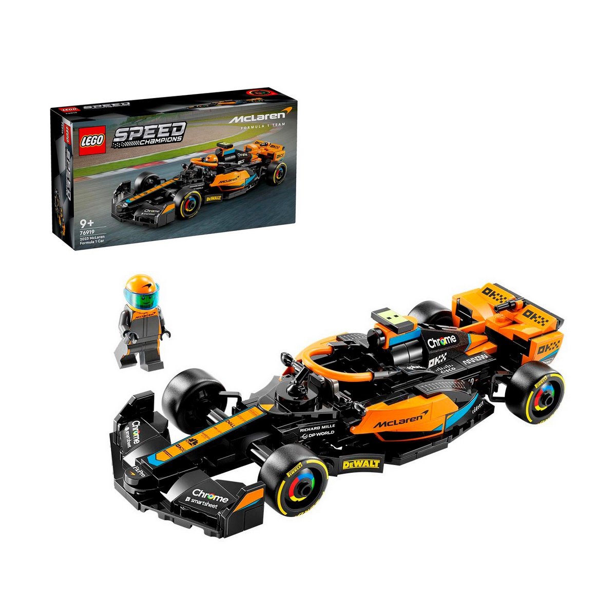 Auto De Carreras De Fórmula 1 Mclaren 2023 Lego Speed Champions