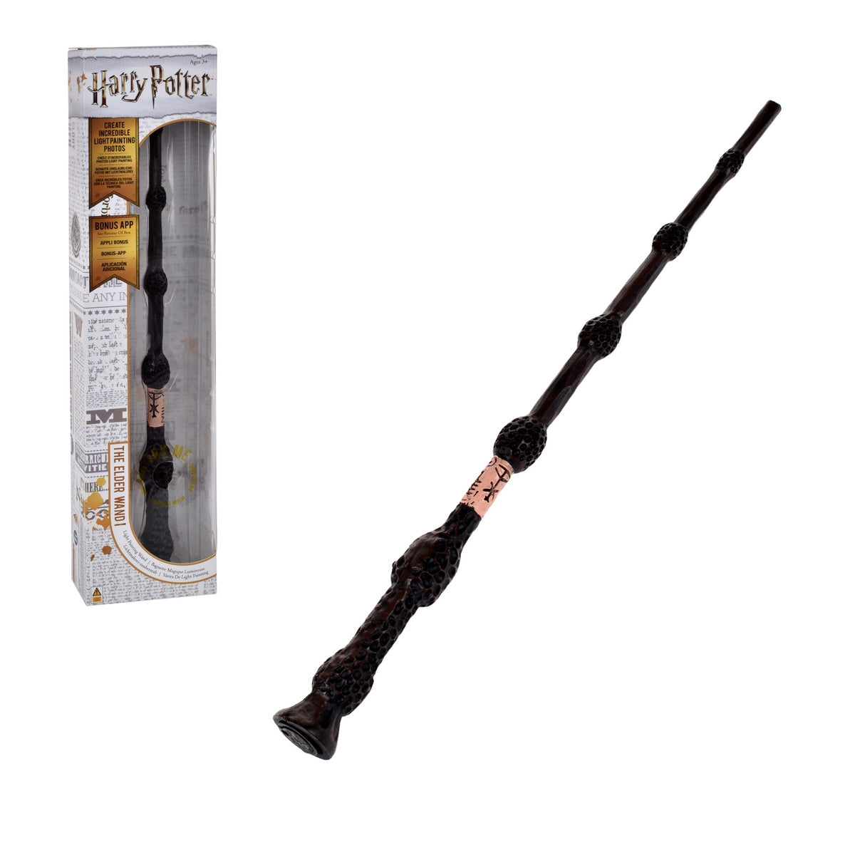 Varita Dibuja En El Aire De 35 Cms Harry Potter - Varita De Sauco Categoría: Accesorios de rol Tipo producto:  Accesorios para disfraces