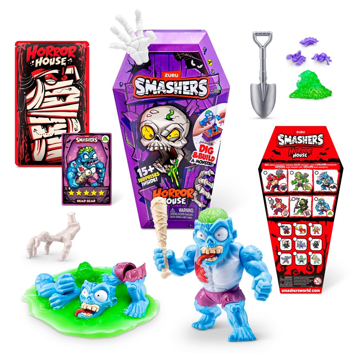 Casa Del Terror Smashers De Zuru - Blanco