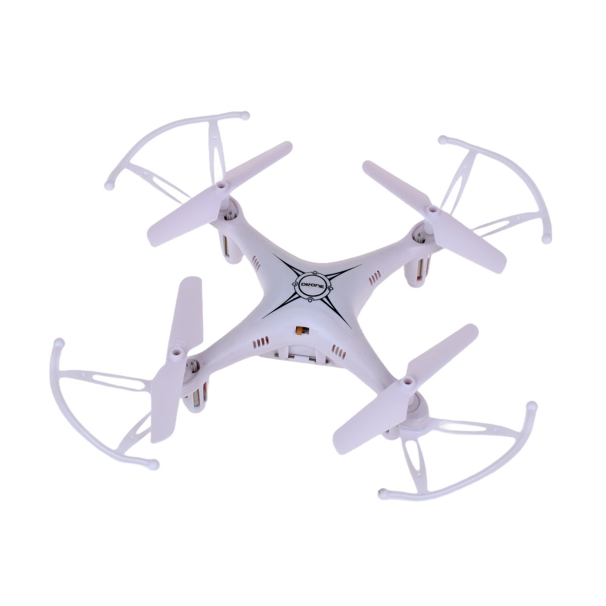Mini Dron 360 Con Luz Led Con Control - Blanco