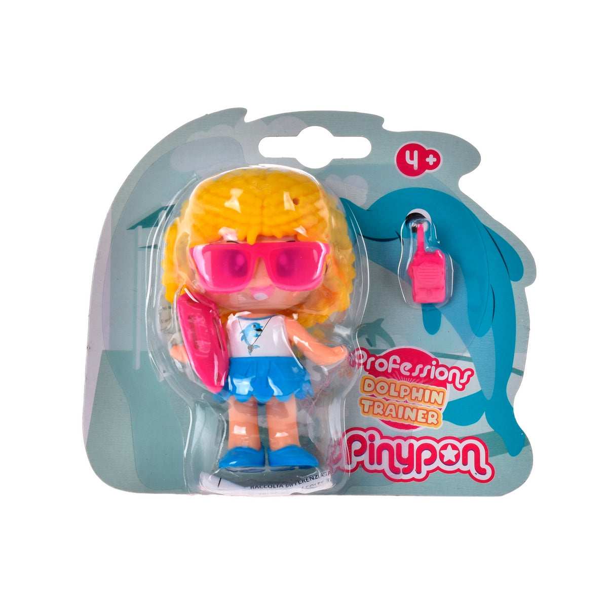 Muñeca Profesiones Pinypon - Entrenadora De Delfines