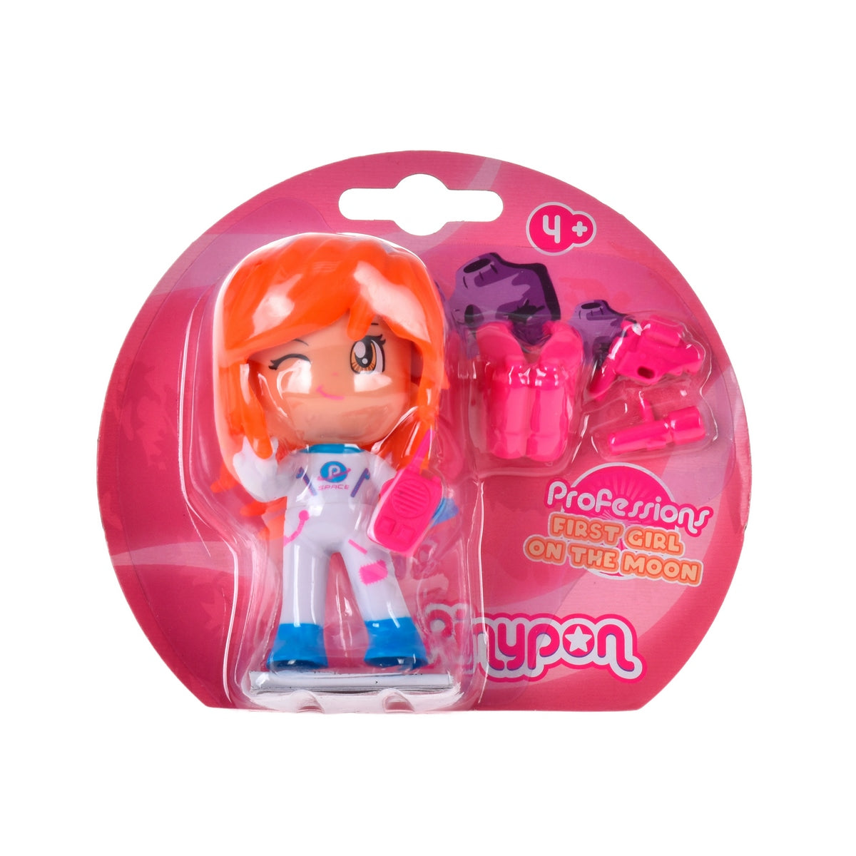 Muñeca Profesiones Pinypon - Primera Chica En La Luna