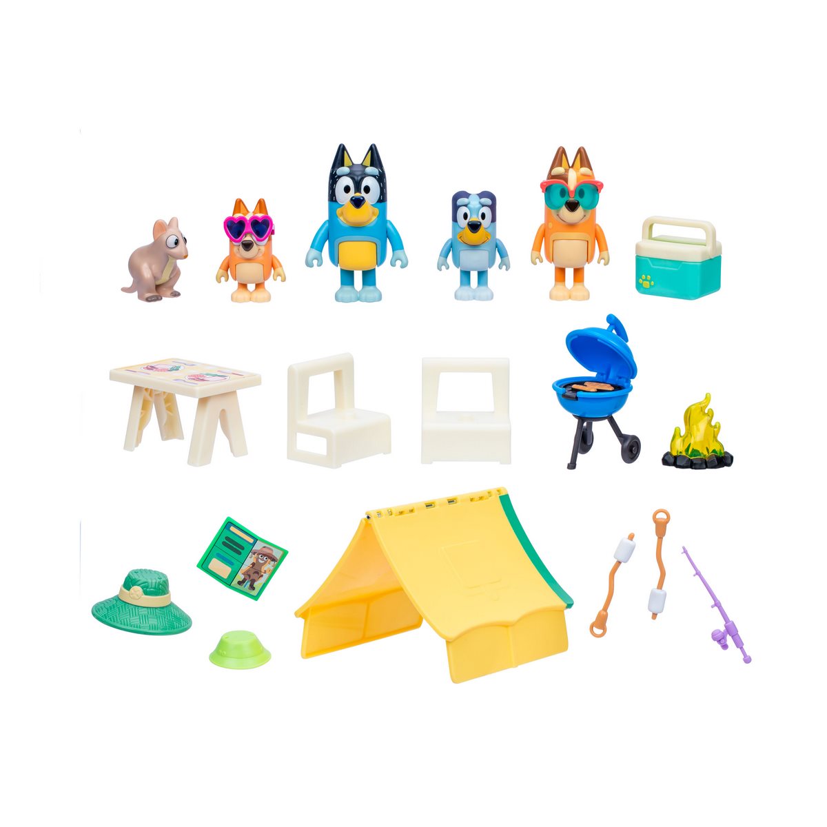 Bluey Playset Campamento