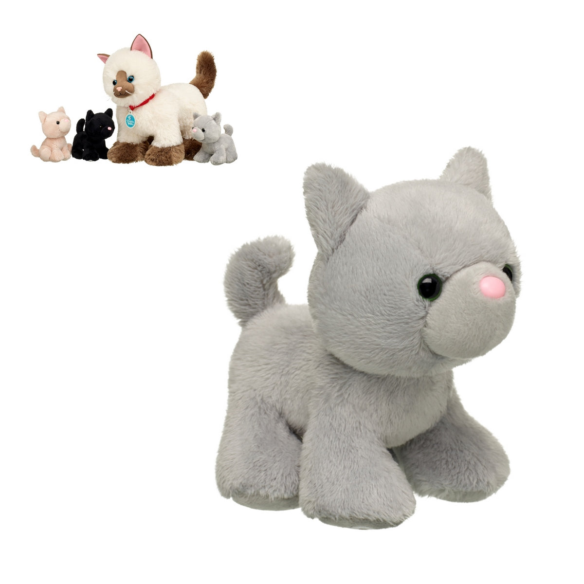 Mini Peluche Gato Gris Build-A-Bear