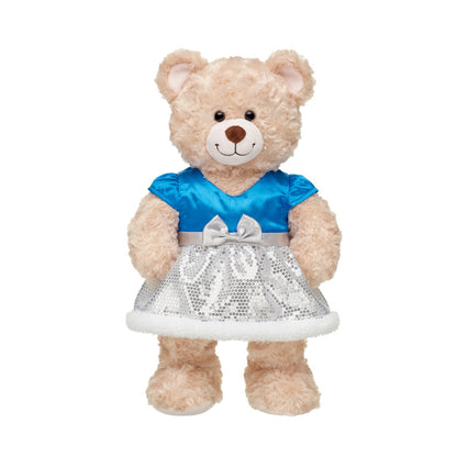 Vestido Fancy Azul Build-A-Bear