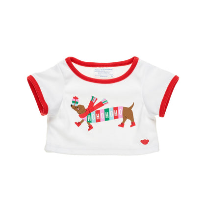 Polera Salchicha Navidad 24 Build-A-Bear