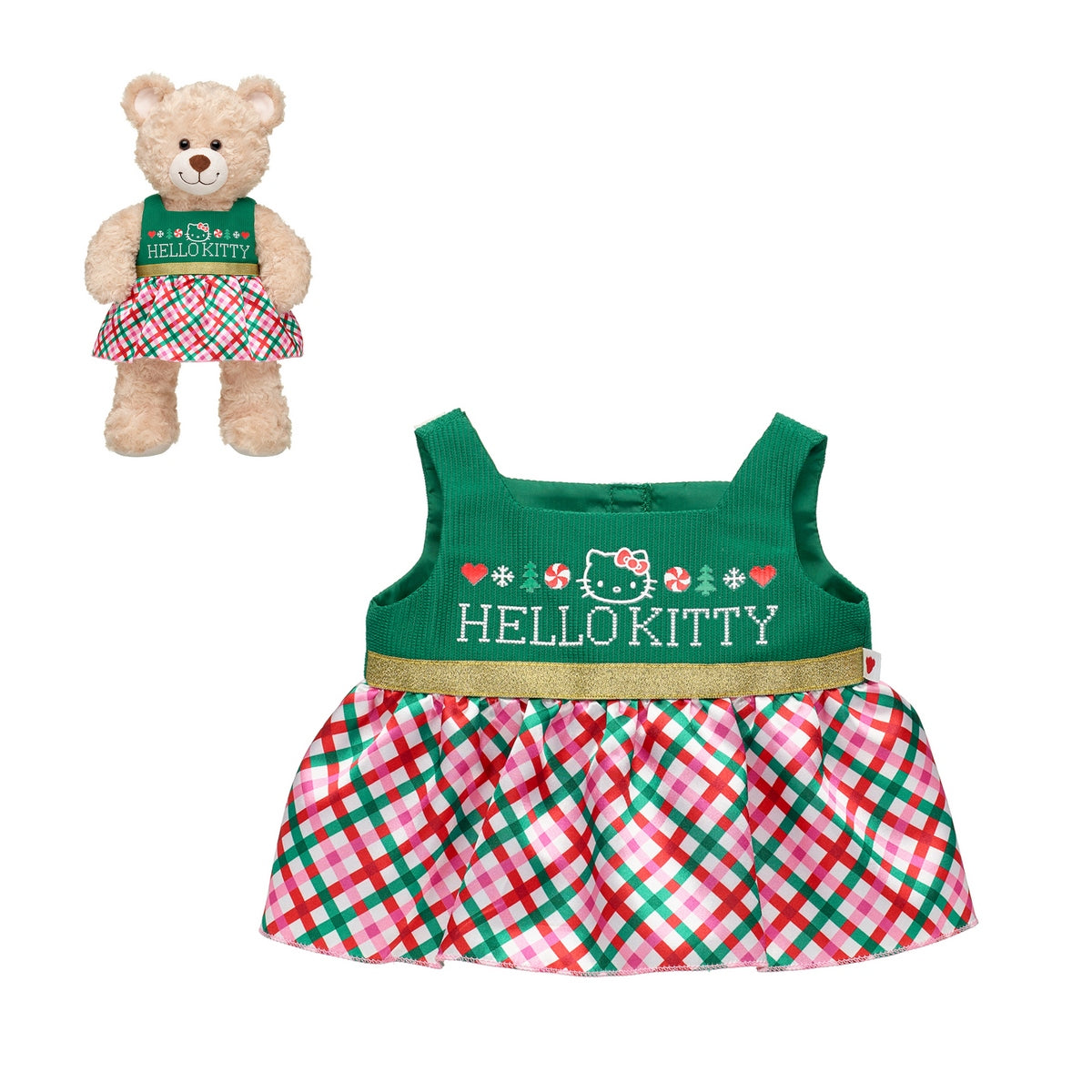 Vestido Nav 24 Sanrio Build-A-Bear Categoría: Ropa Build-a-Bear Tipo producto:  Accesorios para muñecas y muñecos de acción