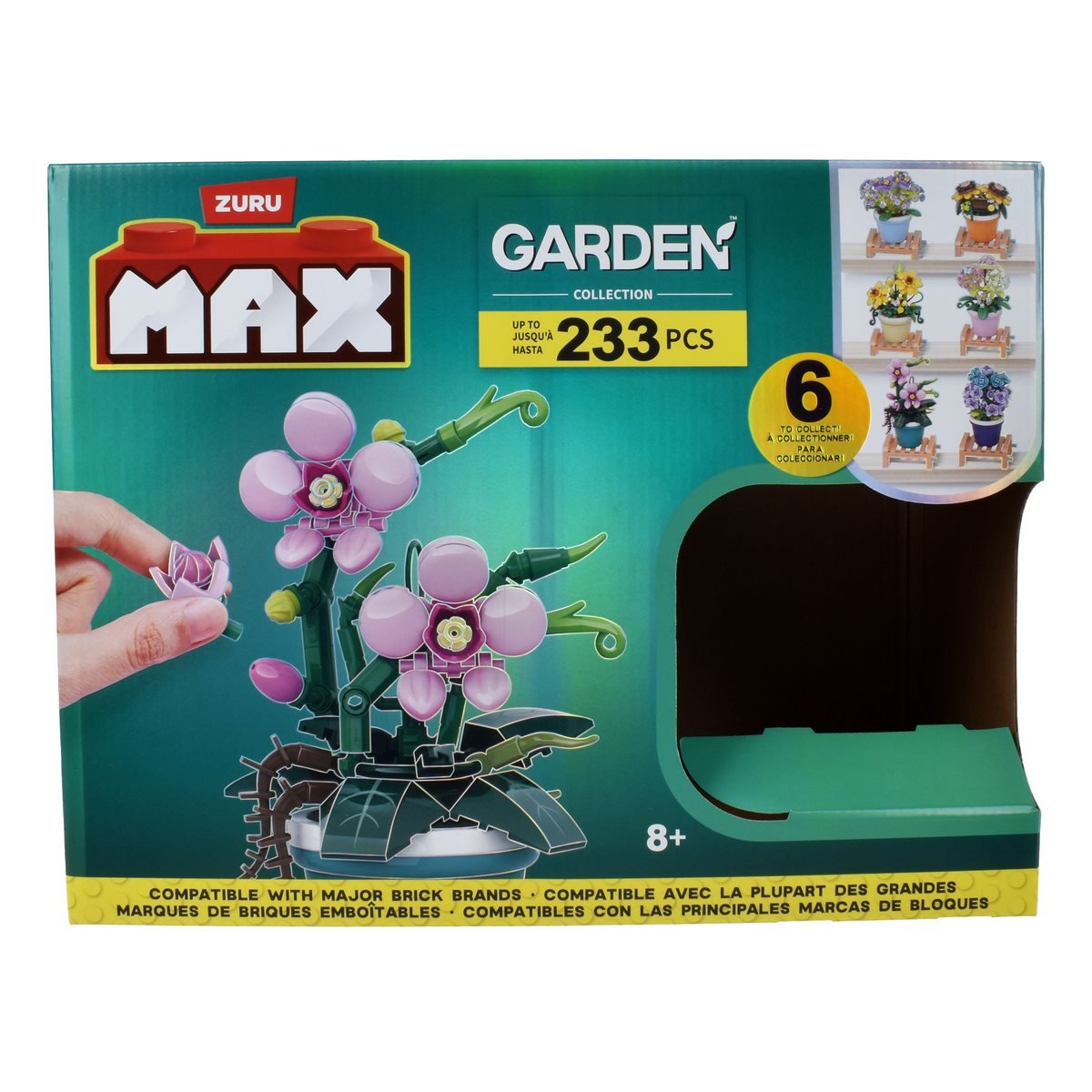 Set Bloques Garden Max - Con Diferentes Modelos De Piezas