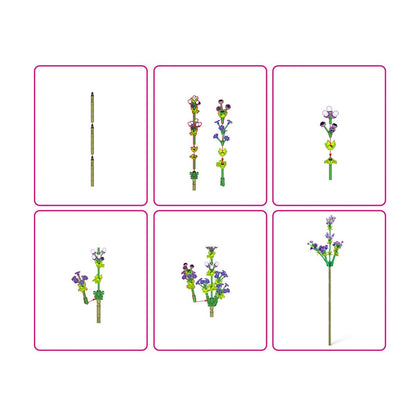 Set Bloques Rosas Max- Con Diferentes Modelos Y Piezas