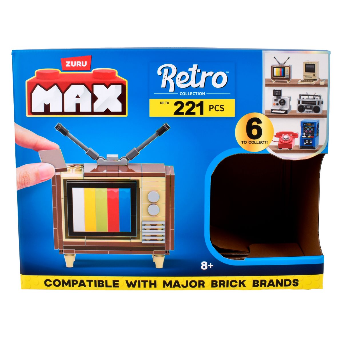 Set Bloques Retro Max - Con Diferentes Modelos De Piezas