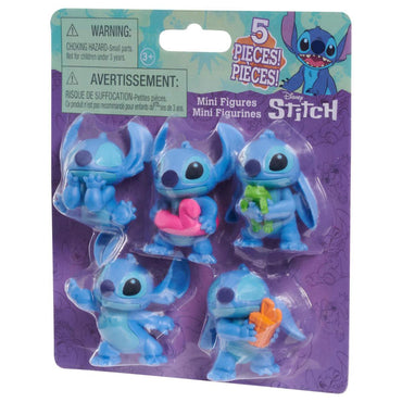 Stitch Pack De 5 Mini Figuras