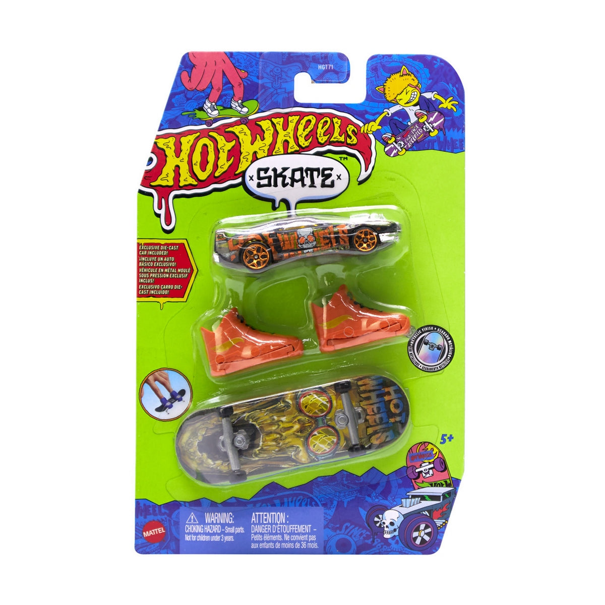 Hot Wheels Skate Patinetas Coleccionables - Ghastly Ghoul Y Rivited