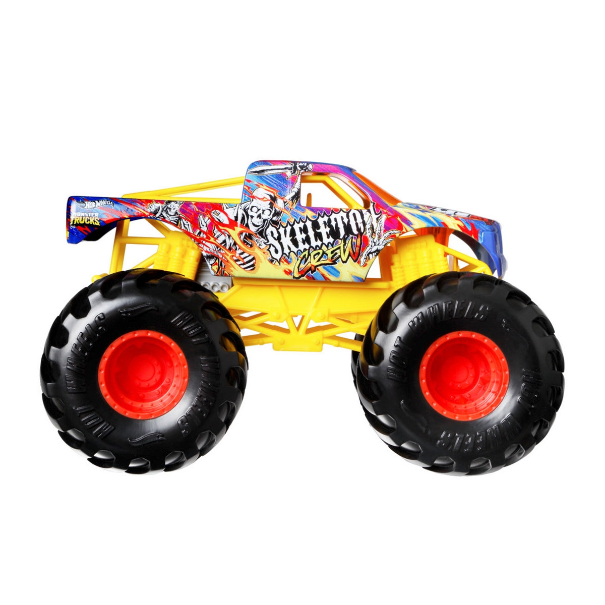 Hot Wheels Monster Trucks Escala 1:24 - Skeleton Crew