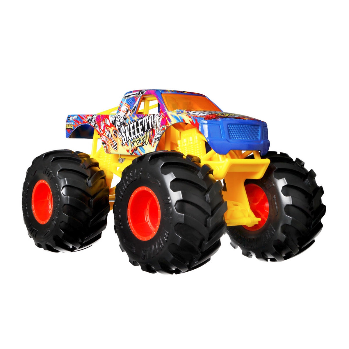 Hot Wheels Monster Trucks Escala 1:24 - Skeleton Crew