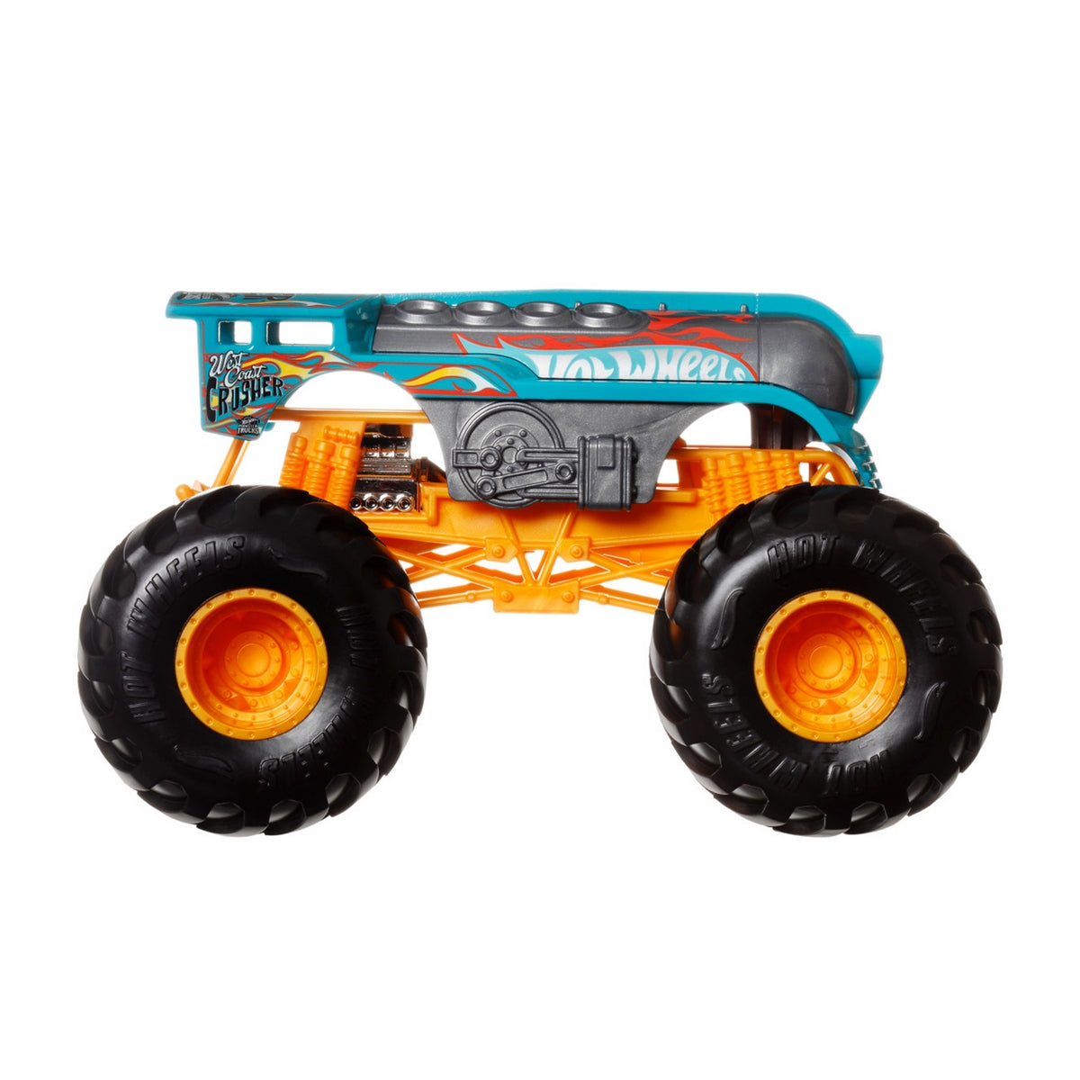 Hot Wheels Monster Trucks Escala 1:24 - West Coast Crusher