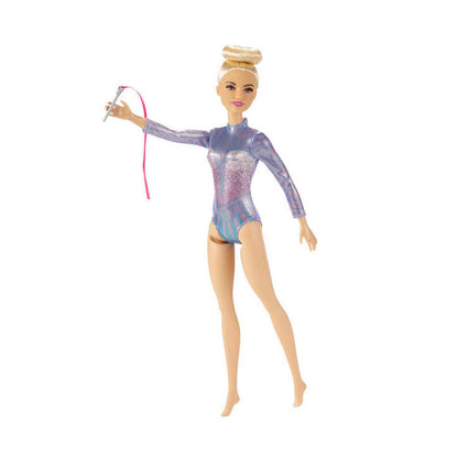 Muñecas Barbie Profesionales - Gimnasta Rítmica Rubia