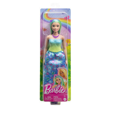 Barbie Fantasia Doncellas Vestidos De Ensueño - Pelo Verde/Celeste