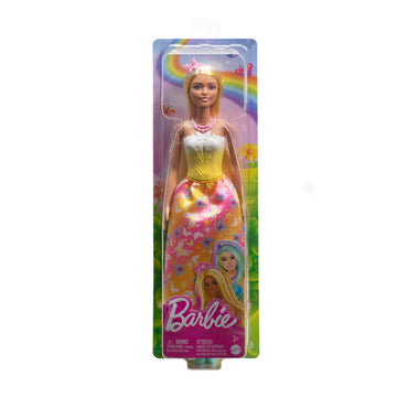 Barbie Fantasia Doncellas Vestidos De Ensueño - Pelo Blanco/Amarillo