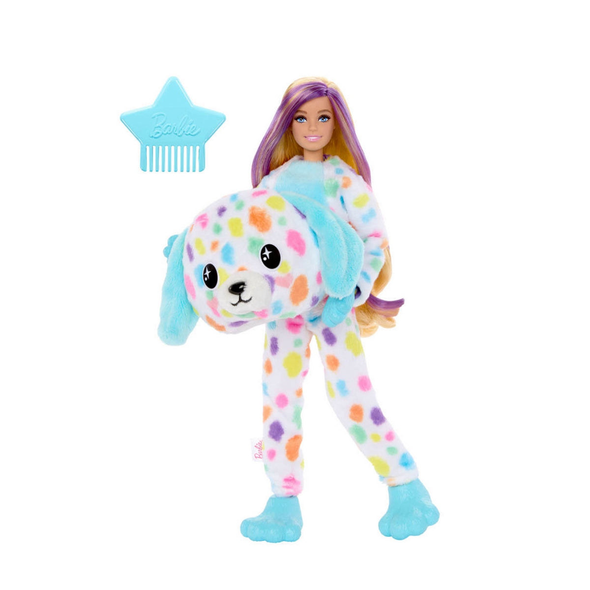 Barbie Cutie Reveal Colores De Ensueño Muñeca Sorpresa - Disfraz Perro De Colores