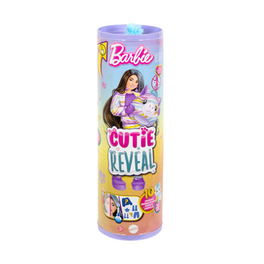 Barbie Cutie Reveal Colores De Ensueño Muñeca Sorpresa - Disfraz Cebra De Colores