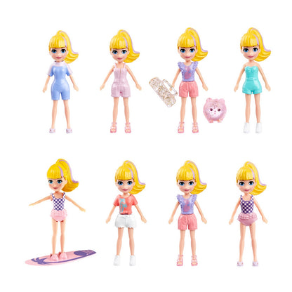 Polly Pocket Gran Pack De Moda - Pack De Moda Dia De Playa