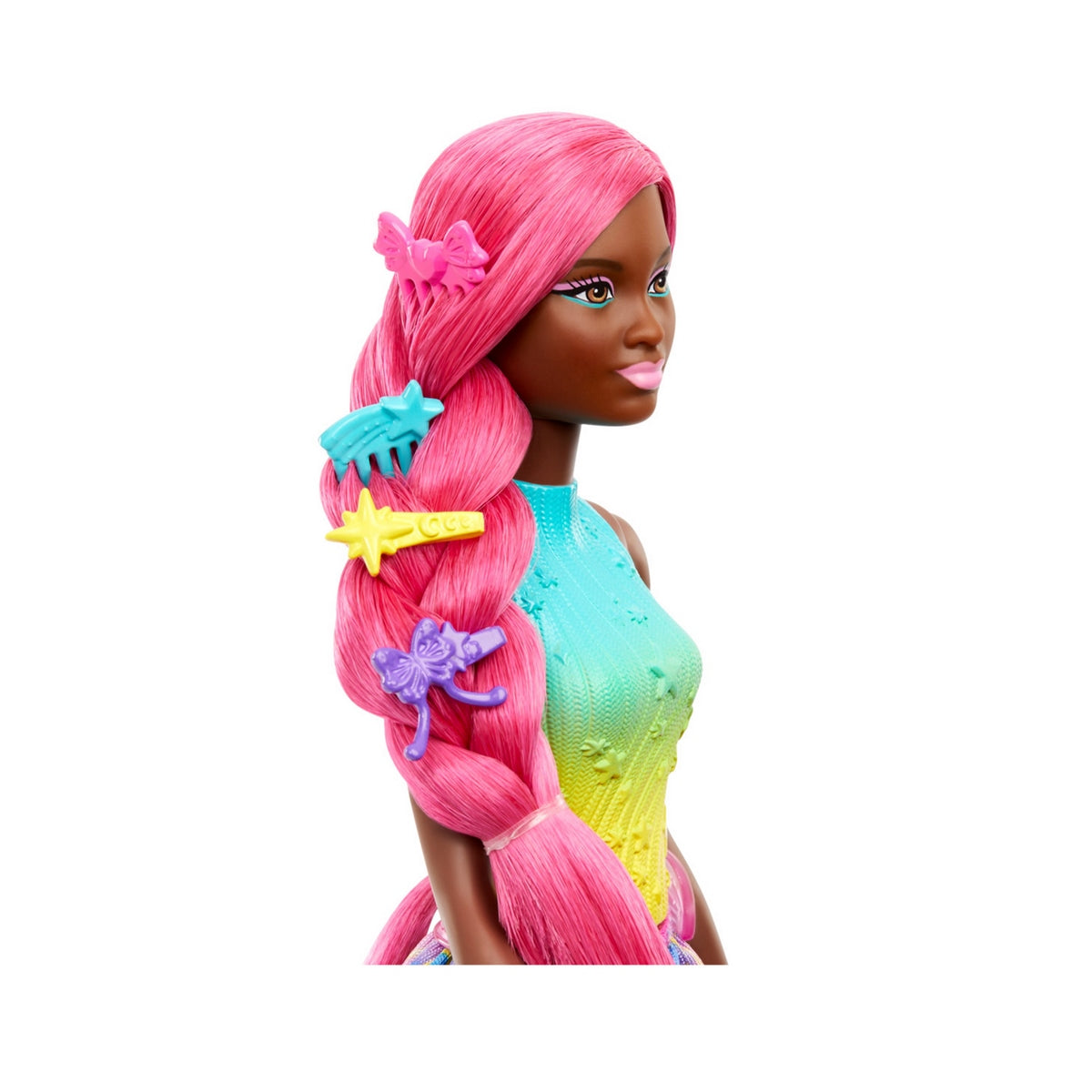 Barbie Fantasia Muñeca Cabello Largo De Ensueño - Unicornio