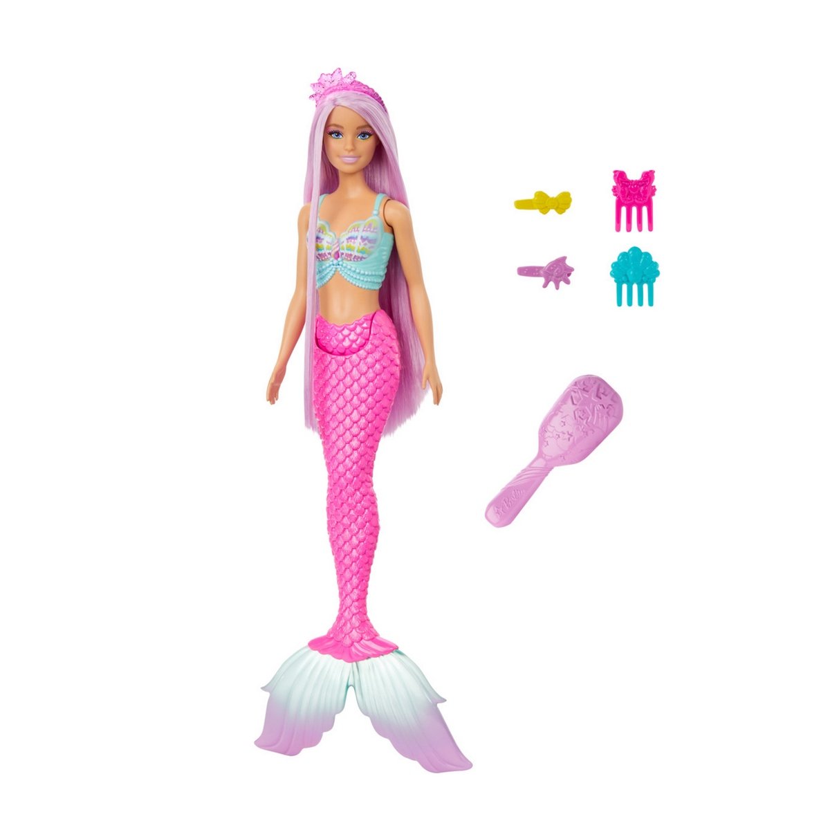 Barbie Fantasia Muñeca Cabello Largo De Ensueño - Sirena