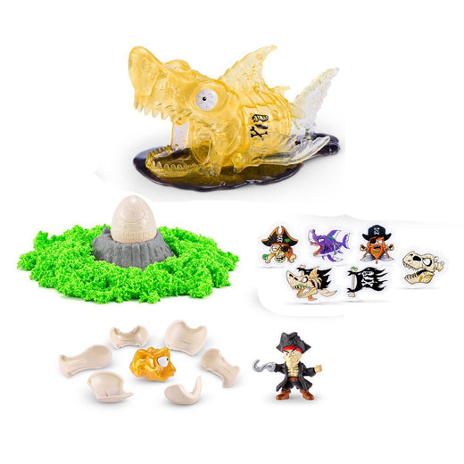 Calavera Gigante Smashers Dino Island Zuru - Rojo