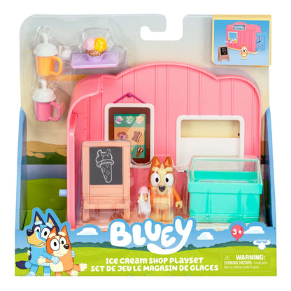 Bluey Mini Playset Juegos De Rol - Tienda De Helados