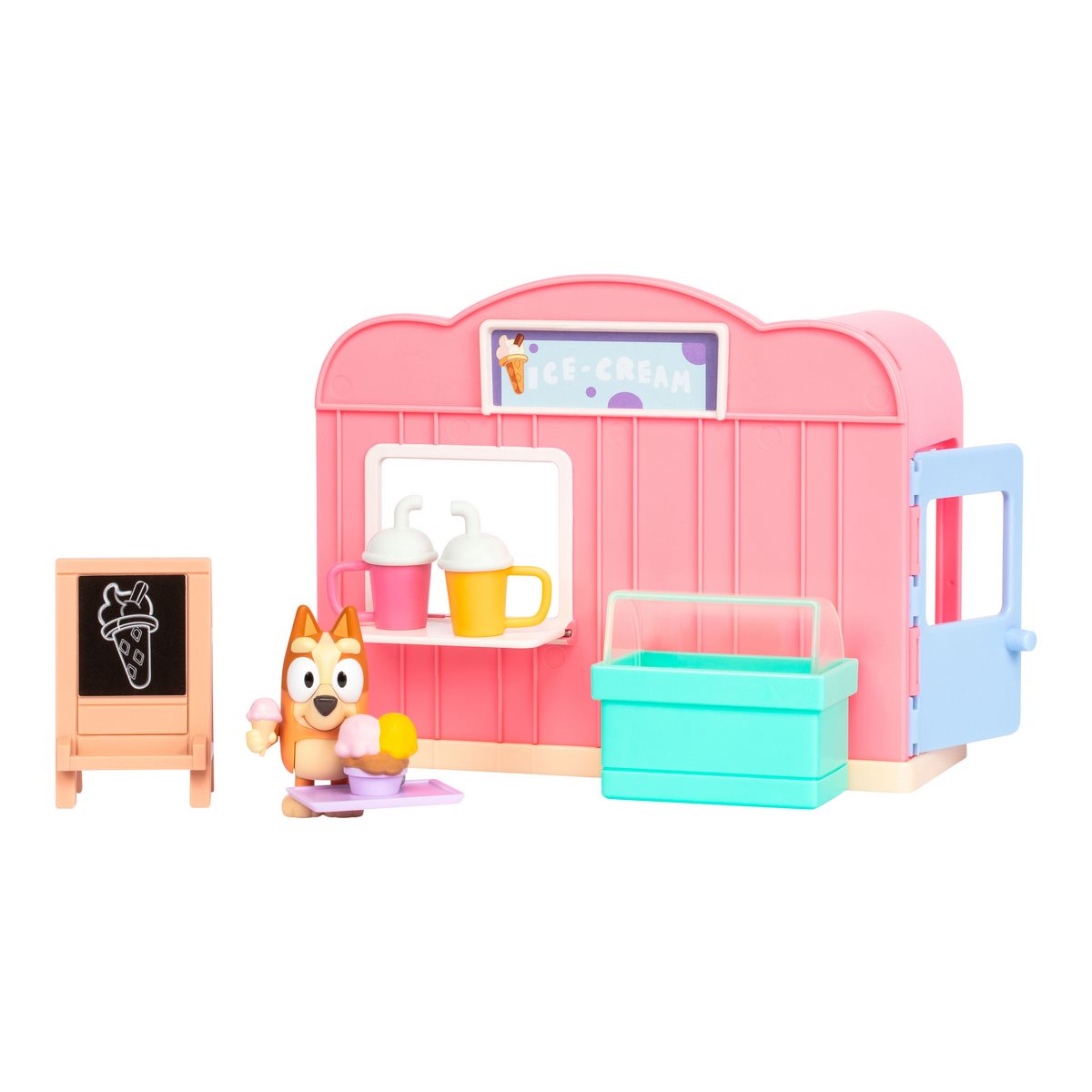 Bluey Mini Playset Juegos De Rol - Tienda De Helados