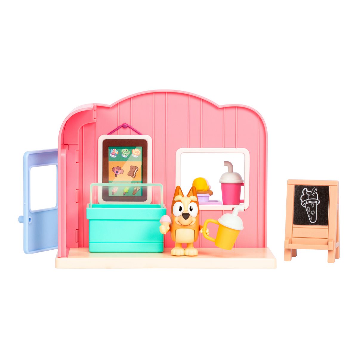 Bluey Mini Playset Juegos De Rol - Tienda De Helados