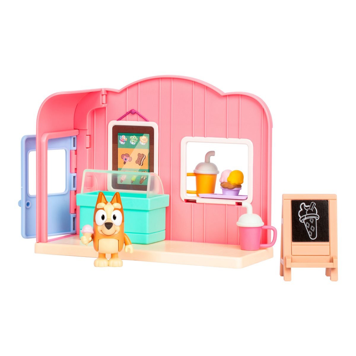 Bluey Mini Playset Juegos De Rol - Tienda De Helados