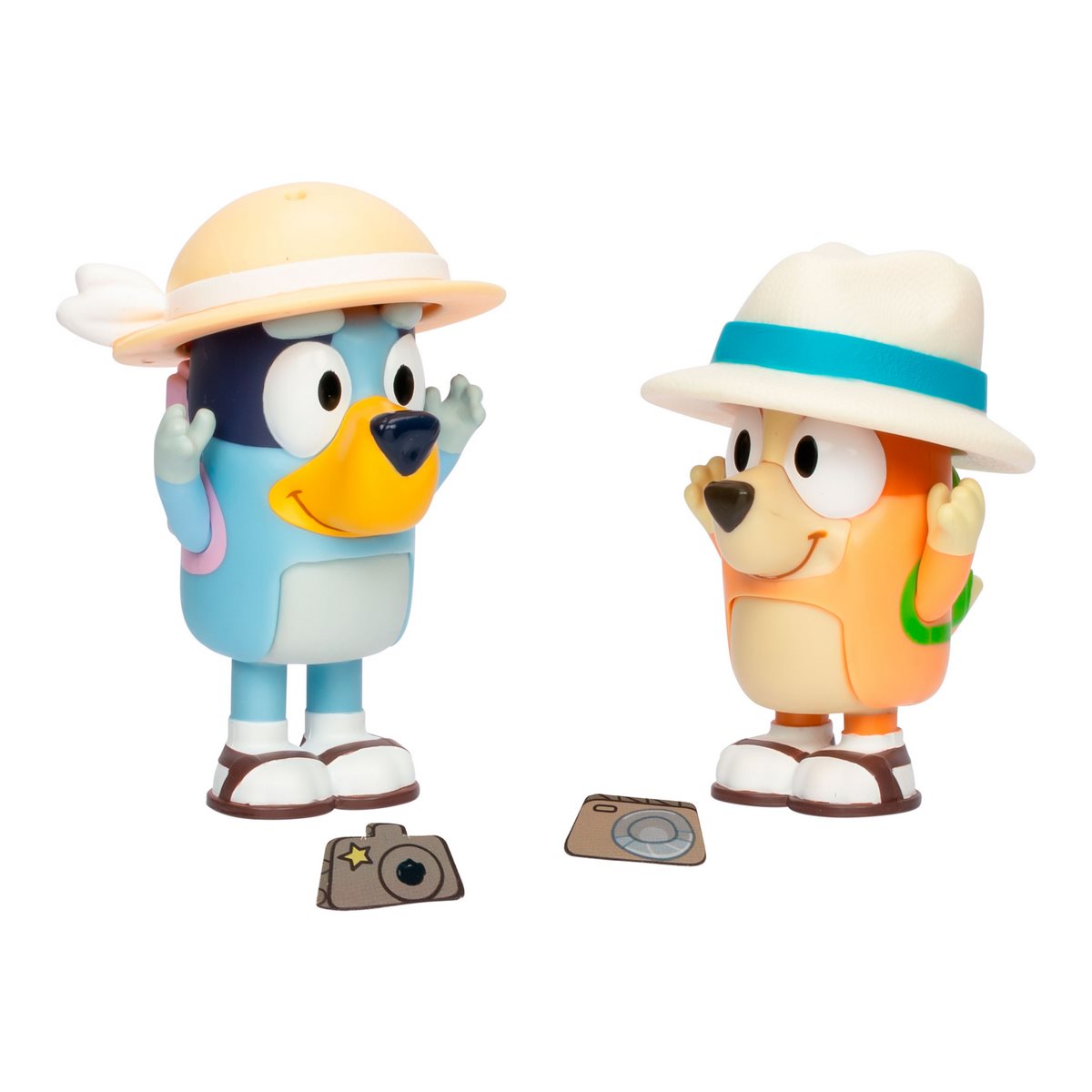 Bluey Pack 2 Figuras Personajes - Vacaciones