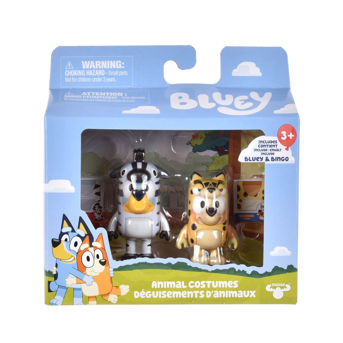 Bluey Pack 2 Figuras Personajes - Disfraces De Animales