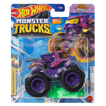 Hot Wheels Monster Truck Escala 1:64 - Scratch Attack