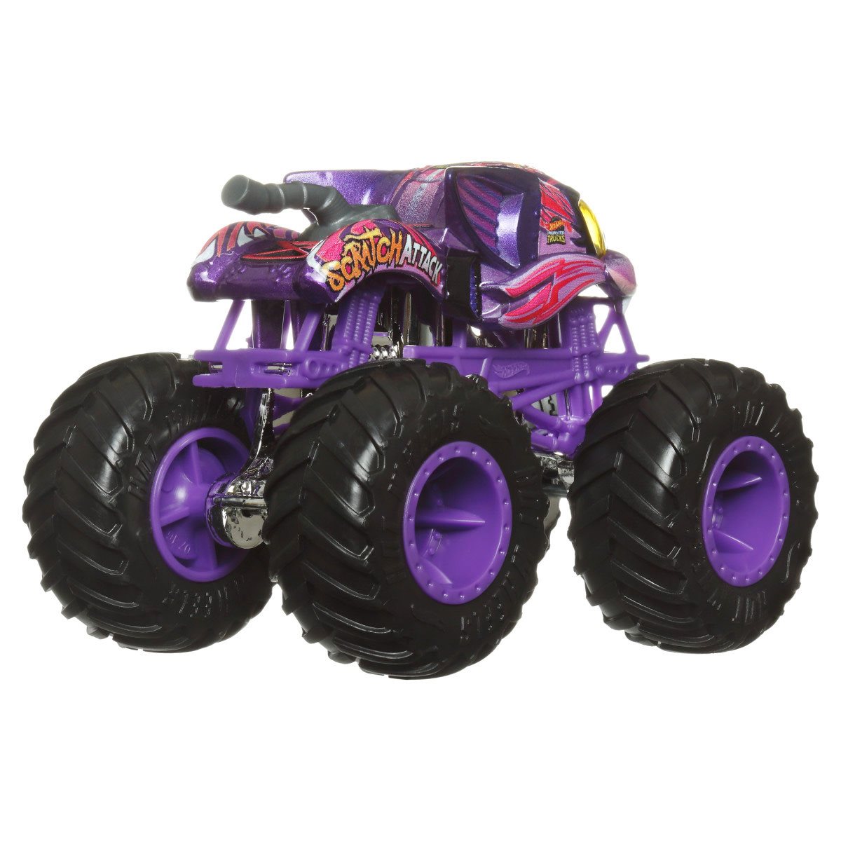 Hot Wheels Monster Truck Escala 1:64 - Scratch Attack