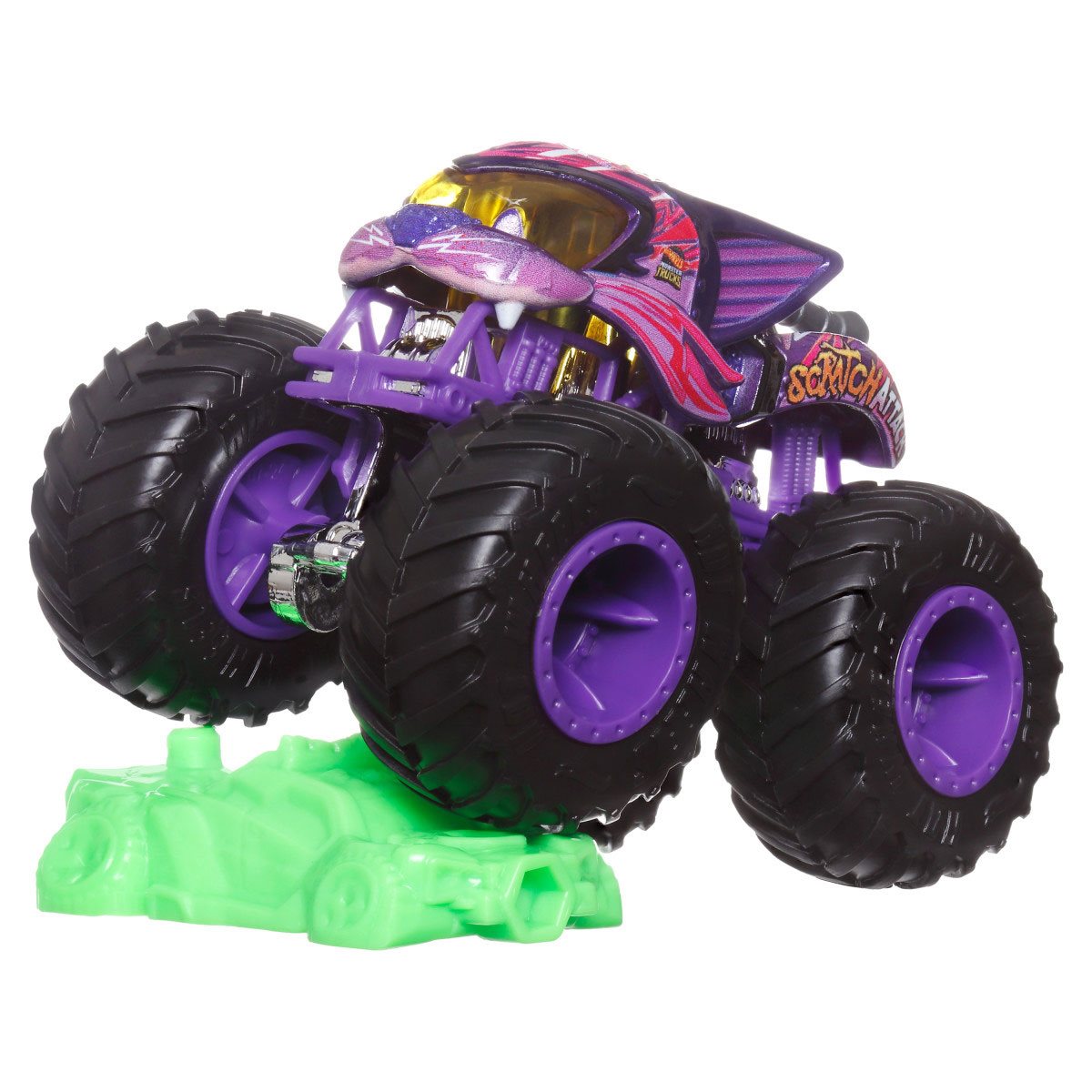 Hot Wheels Monster Truck Escala 1:64 - Scratch Attack