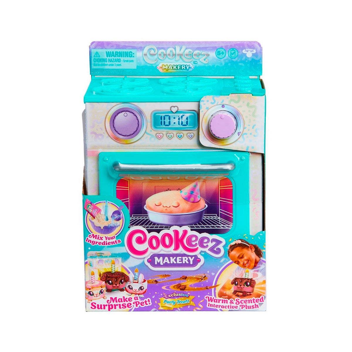 Cookeez Makery Set Horneado Mascota Fiesta