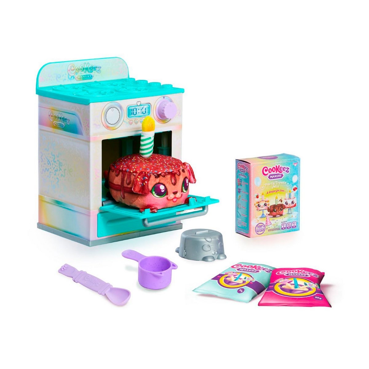 Cookeez Makery Set Horneado Mascota Fiesta