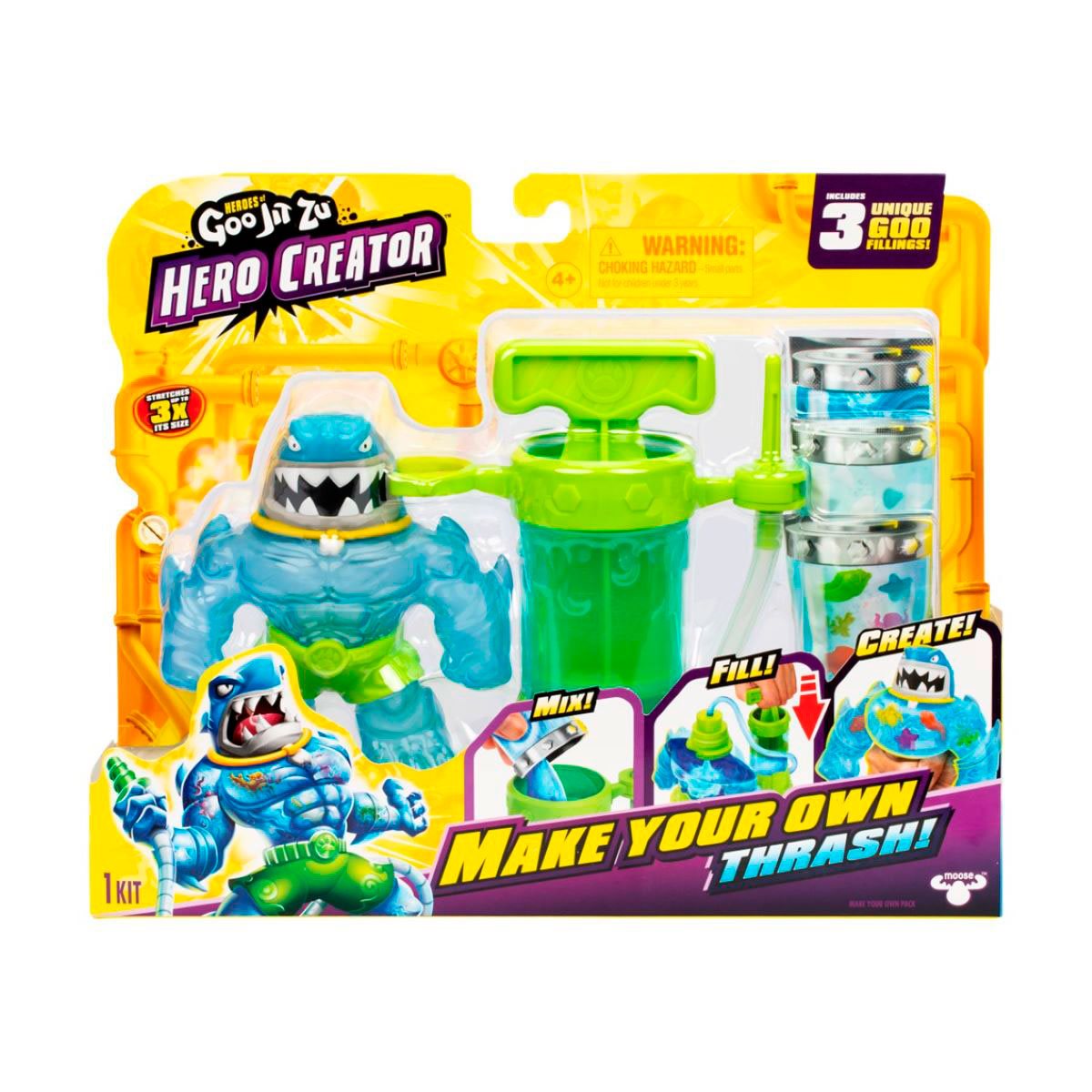 Goo Jit Zu Set Creador Héroe