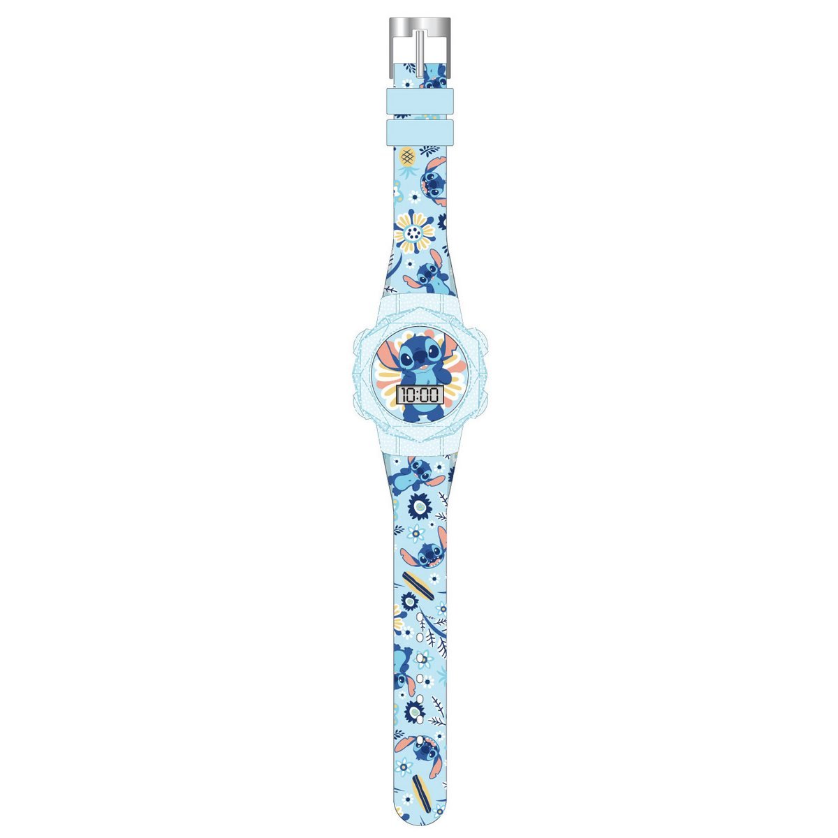 Reloj Disney Stitch Lcd Parpadeante