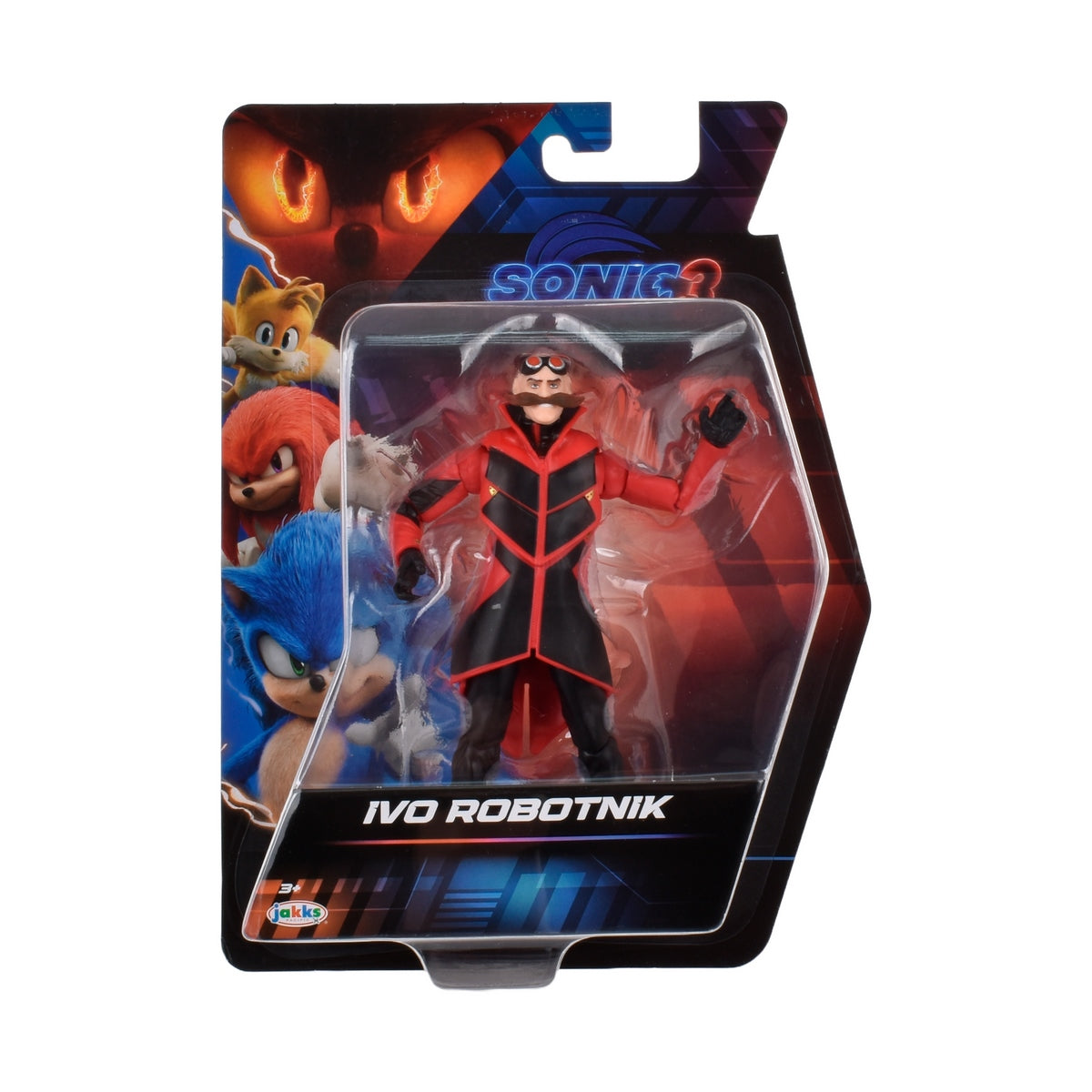 Figura Sonic De 13 Cms Pelicula Sonic 3 - Ivo Robotnik
