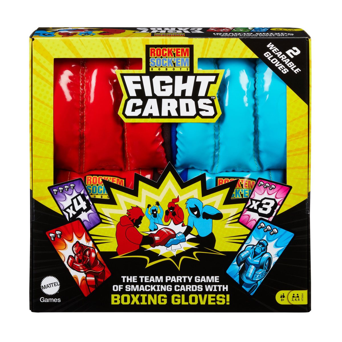 Games Rock 'Em Sock 'Em Juego De Mesa Cartas