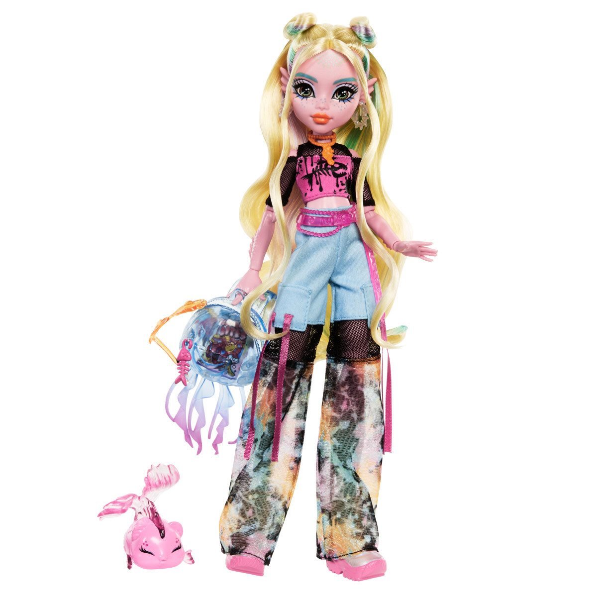 Monster High Muñeca Lagoona Nuevo Look Para Niñas