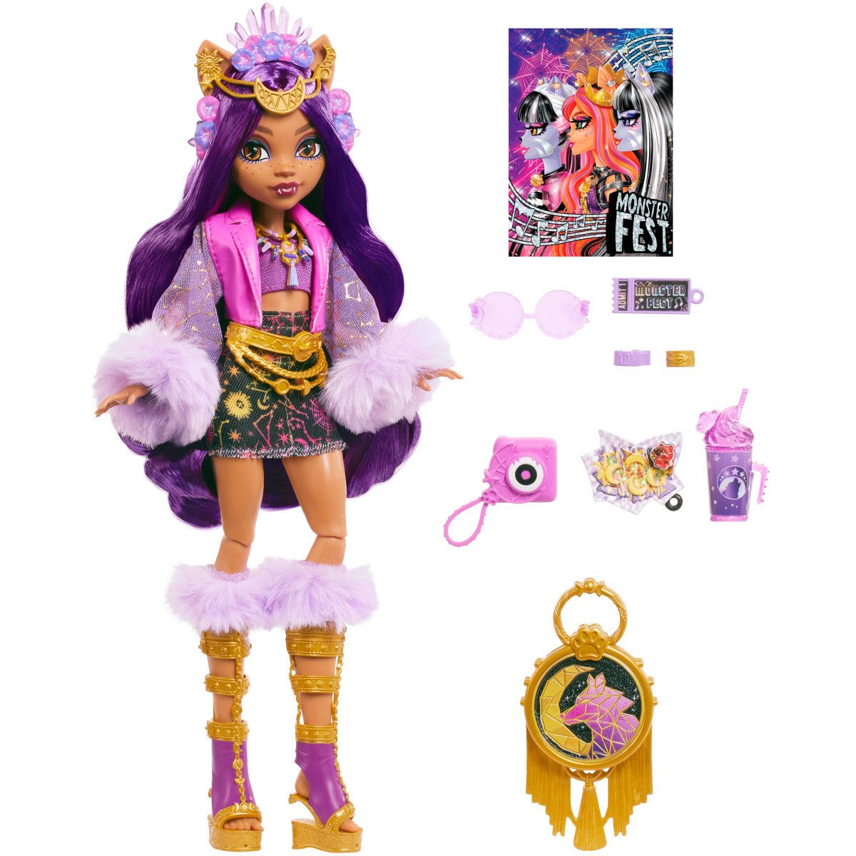 Monster High Muñeca Clawdeen Festival Del Terror