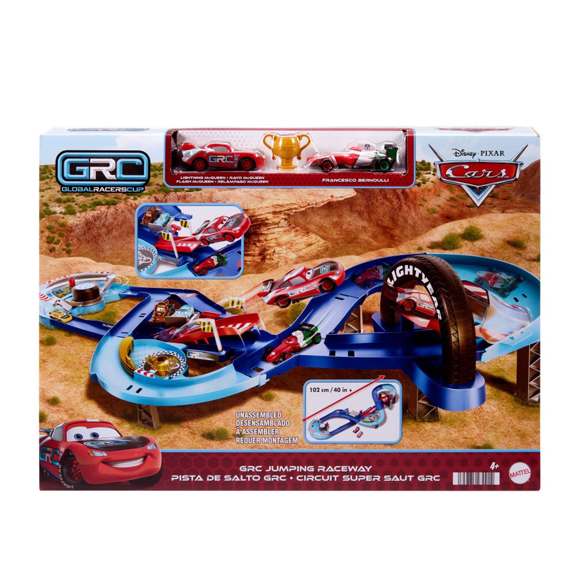 Lightning Mcqueen Pista De Mack Cars Mack Pista Transformable