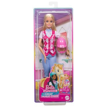 Detective Barbie La Gran Carrera De Caballos Malibú Equitación