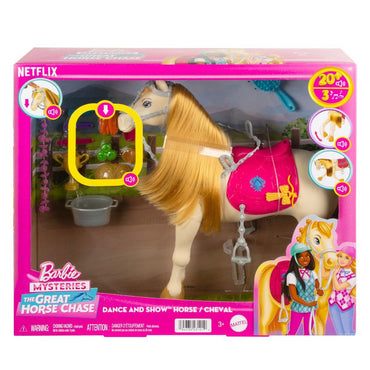 Detective Barbie La Gran Carrera De Caballos Caballo Con Accesorios