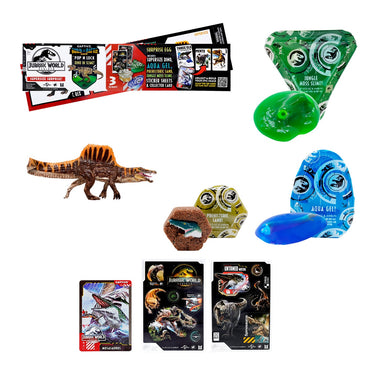 Huevo Mediano Con Dinosaurio Y Sorpresas Jurassic World