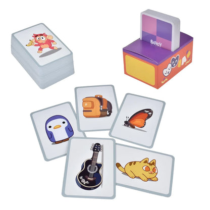 Juego de cartas adivinanzas Bluey
